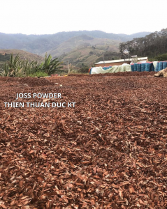 dry the bark to make joss powder